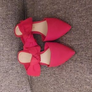 Red Gianni Bini heels
